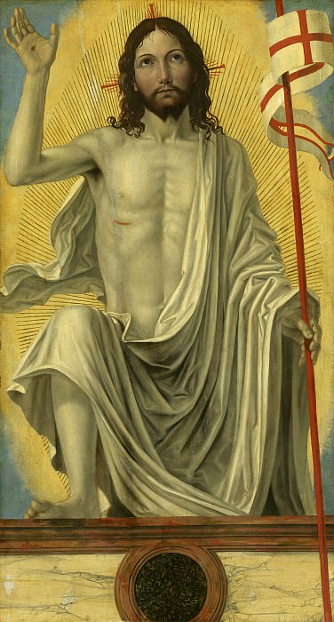 Bergognone - Christ Risen from the Tomb. National Gallery of Art (Washington)