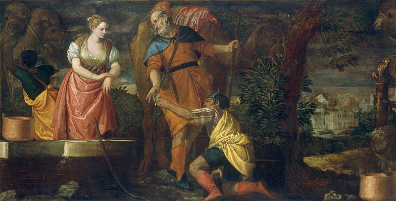 Veronese - Rebecca at the Well. National Gallery of Art (Washington)