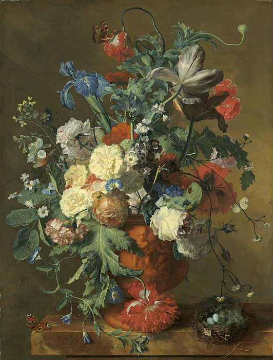 Jan van Huysum - Flowers in an Urn. National Gallery of Art (Washington)
