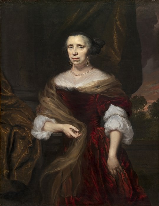 Nicolaes Maes - Portrait of a Lady. National Gallery of Art (Washington)