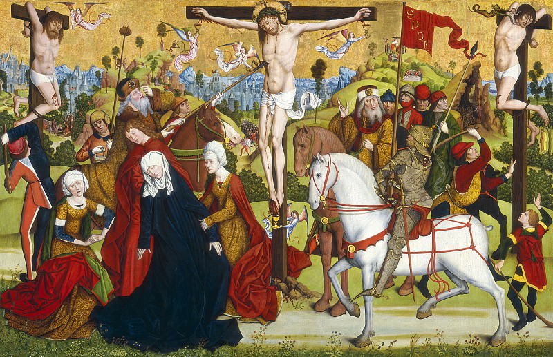 Master of the Death of Saint Nicholas of Munster - Calvary. National Gallery of Art (Washington)