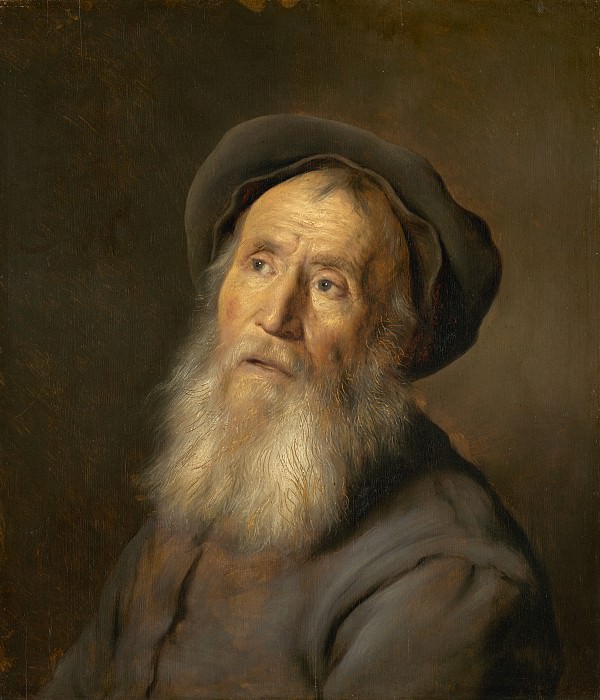 Ливенс, Ян - Бородатый мужчина в берете. Национальная галерея искусств (Вашингтон)