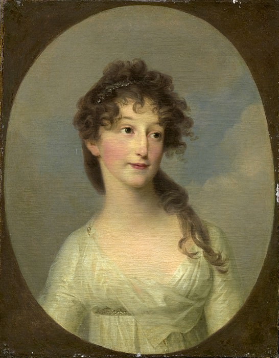 Angelica Kauffmann - Possibly Franciska Krasinska, Duchess of Courland. National Gallery of Art (Washington)