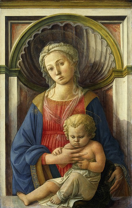 Fra Filippo Lippi - Madonna and Child. National Gallery of Art (Washington)