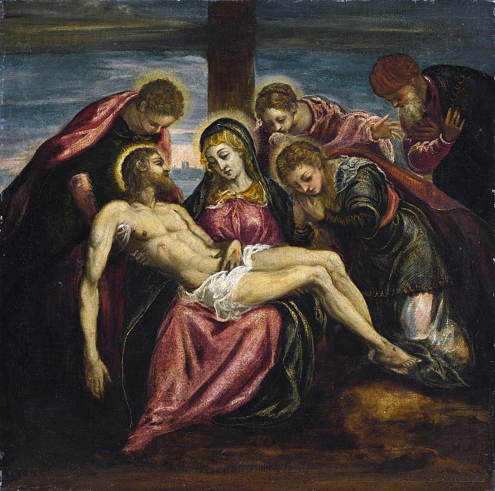 Tintoretto, Marco - Lamentation. National Gallery of Art (Washington)