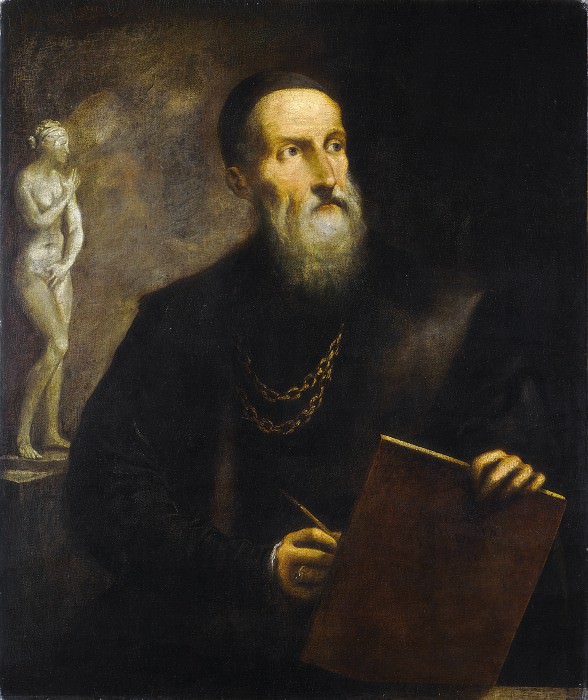 Pietro della Vecchia - Imaginary Self-Portrait of Titian. National Gallery of Art (Washington)