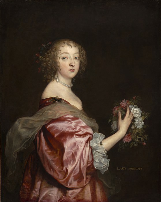 Sir Anthony van Dyck - Catherine Howard, Lady d’Aubigny. National Gallery of Art (Washington)