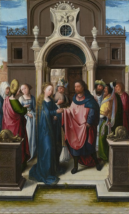 Bernard van Orley - The Marriage of the Virgin. National Gallery of Art (Washington)