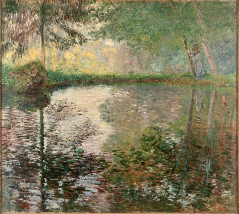 Monet, Claude - Pond at Montgeron. Hermitage ~ part 14 (Hi Resolution images)