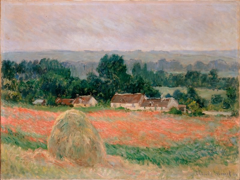 Monet, Claude - Haystack at Giverny. Hermitage ~ part 14 (Hi Resolution images)