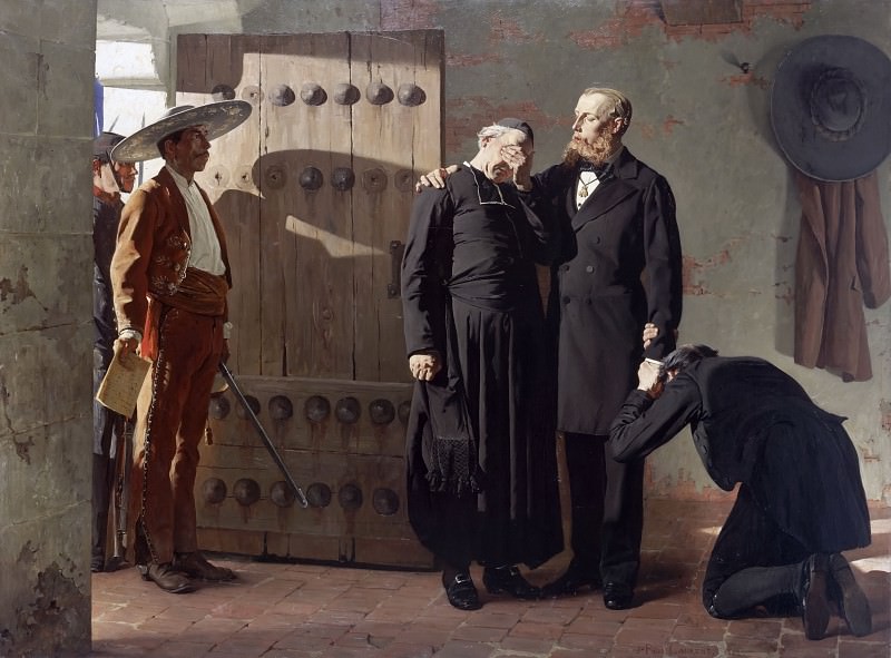 Jean-Paul Laurens (1838–1921) - Emperor Maximilian of Mexico before his Execution. Hermitage ~ part 14 (Hi Resolution images)