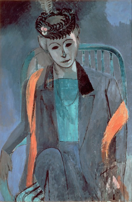 Матисс, Анри - Портрет жены художника (1913). Эрмитаж ~ часть 14 (Качество)