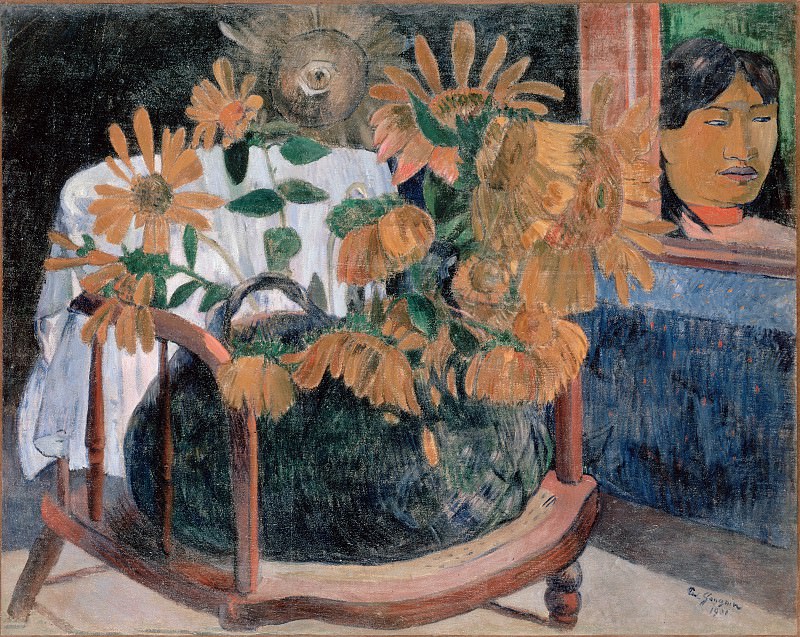 Gauguin, Paul - Sunflowers. Hermitage ~ part 14 (Hi Resolution images)