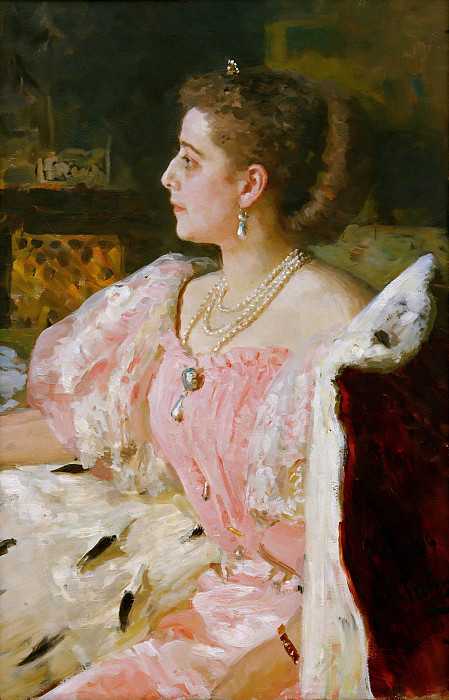 Портрет графини Н. П. Головиной. 1896. Илья Ефимович Репин