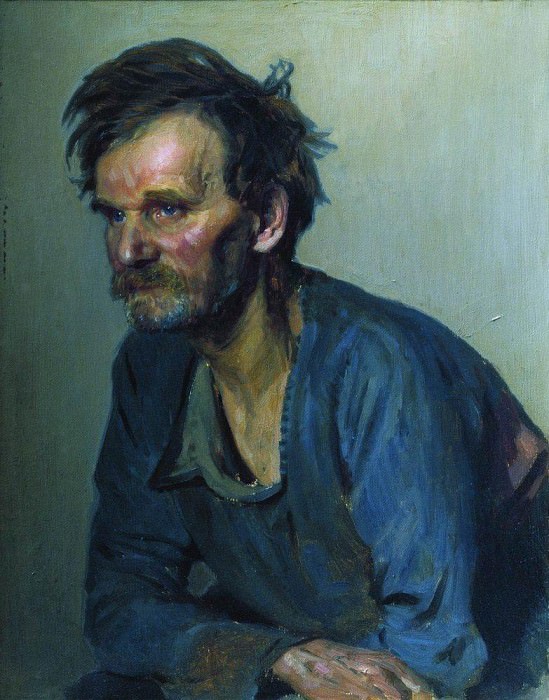 Academic keeper Efimov. About 1870. Ilya Repin
