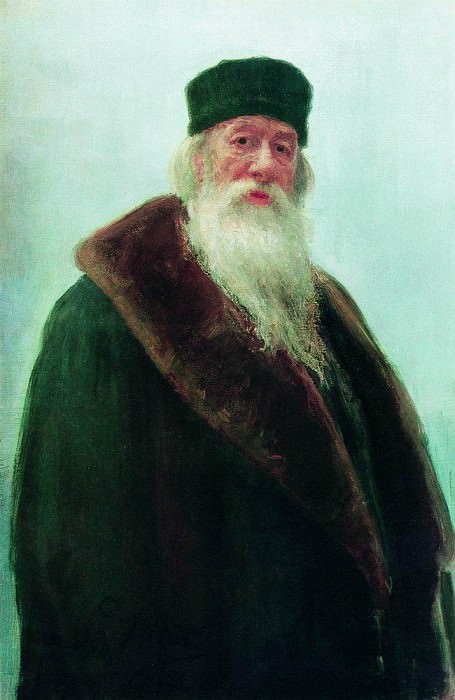 Portrait of Vladimir Vasilyevich Stasova. Ilya Repin