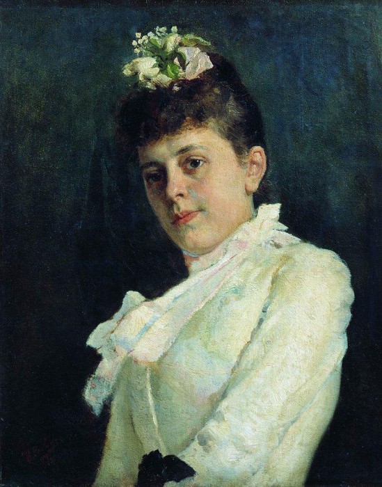 Portrait of a Woman. Ilya Repin