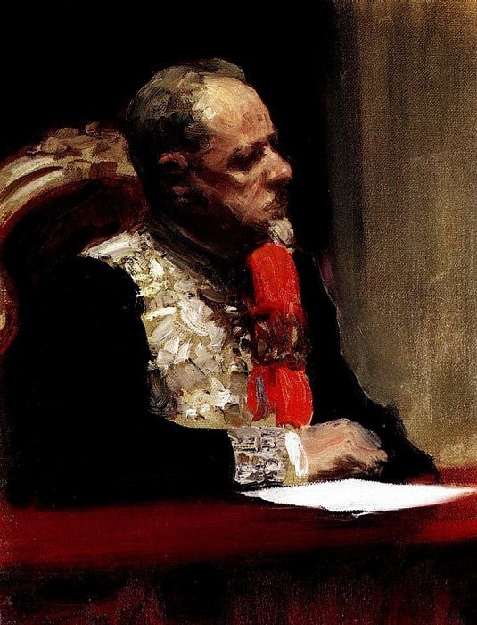 M. I. Khilkov. 1903. Ilya Repin