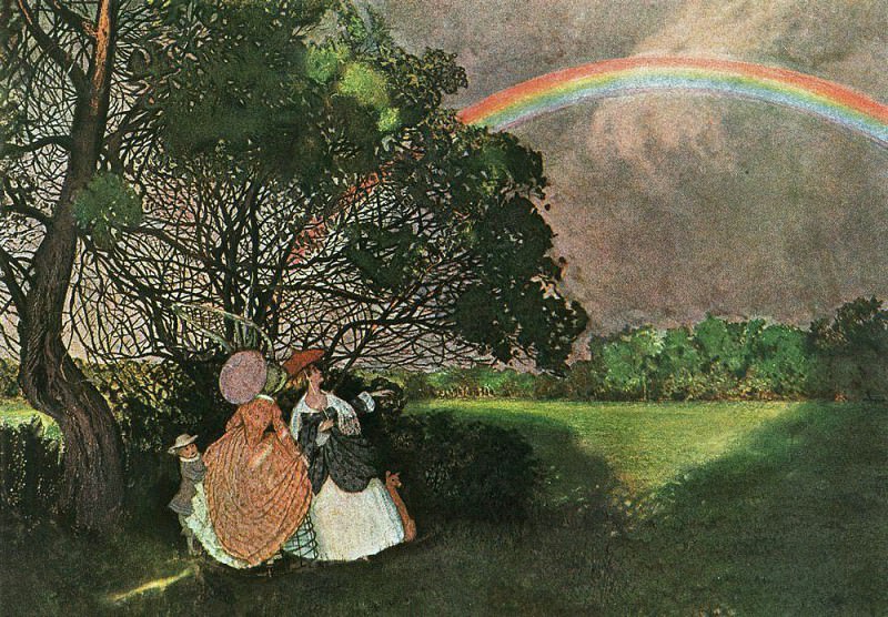 Rainbow. Konstantin Andreevich Somov