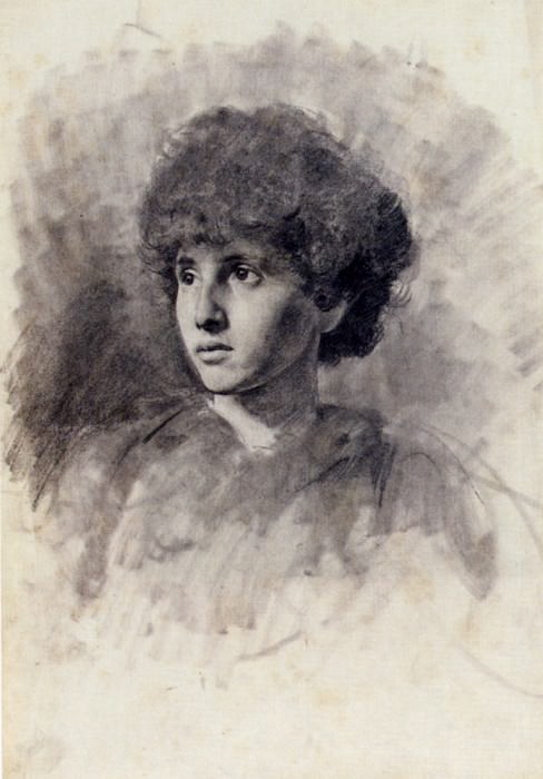 Hiremy Hirschl Adolf Portrait Of The Artists Daughter Maud. Венгерские художники