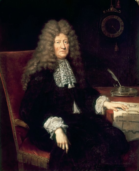 Pierre Mignard I -- Edouard Colbert, Marquis de Villacert (1628-1699). Château de Versailles