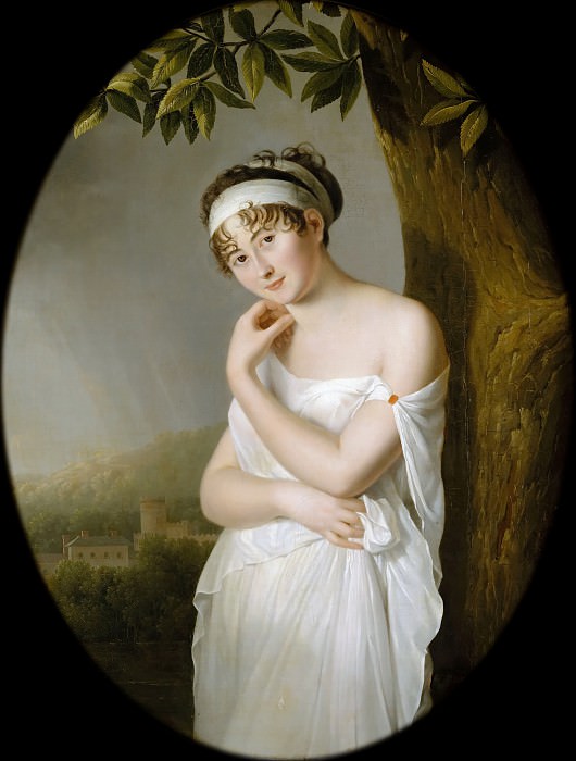 Элали Морен -- Мадам Рекамье (1777-1849). Версальский дворец