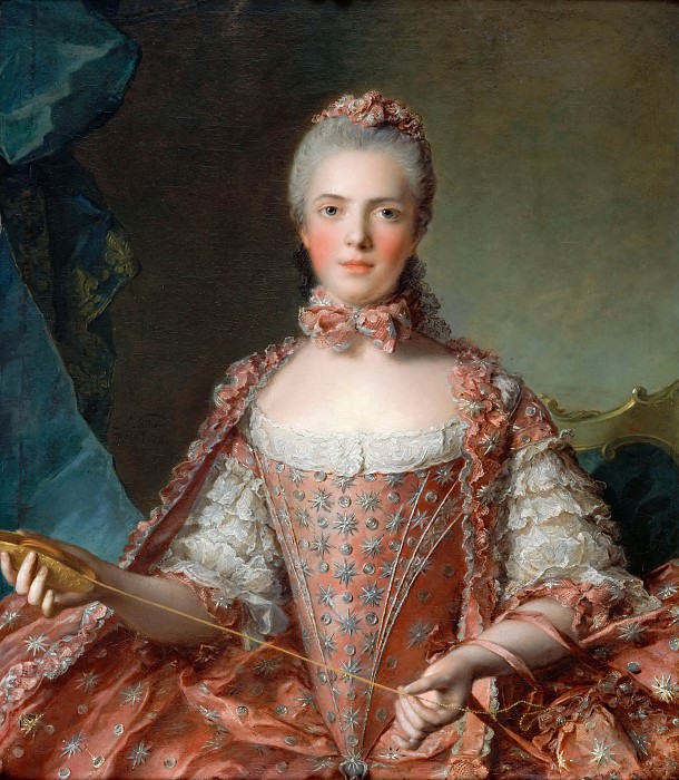 Jean-Marc Nattier -- Marie-Adelaide of France, called Madame Adelaide (1732-1799). Château de Versailles