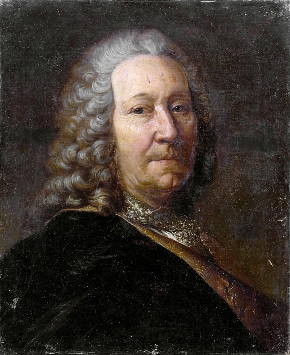 Claude Arnulphy -- Portrait of François Chicoyneau, King’s Physician in 1732 and General Superintendent of Medicine in France. Château de Versailles