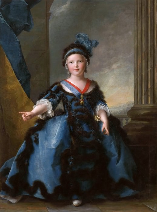 Жан-Марк Наттье -- Луи-Жозеф-Ксавье Французский, герцог Бургундский (1751-1761). Версальский дворец