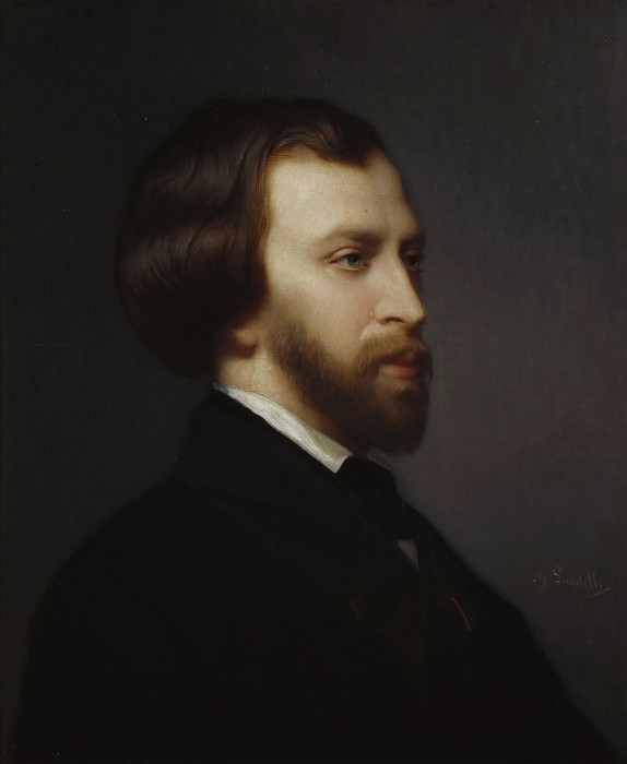 Alfred de Musset (1810-1857). Charles Zacharie Landelle