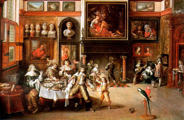 ancken, Frans II (Flemish, 1581-1642). Flemish painters