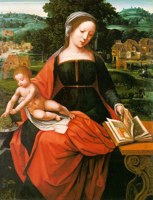 Female Half-Figures, Master of (flemish, active approx. 1530-1550). Flemish painters