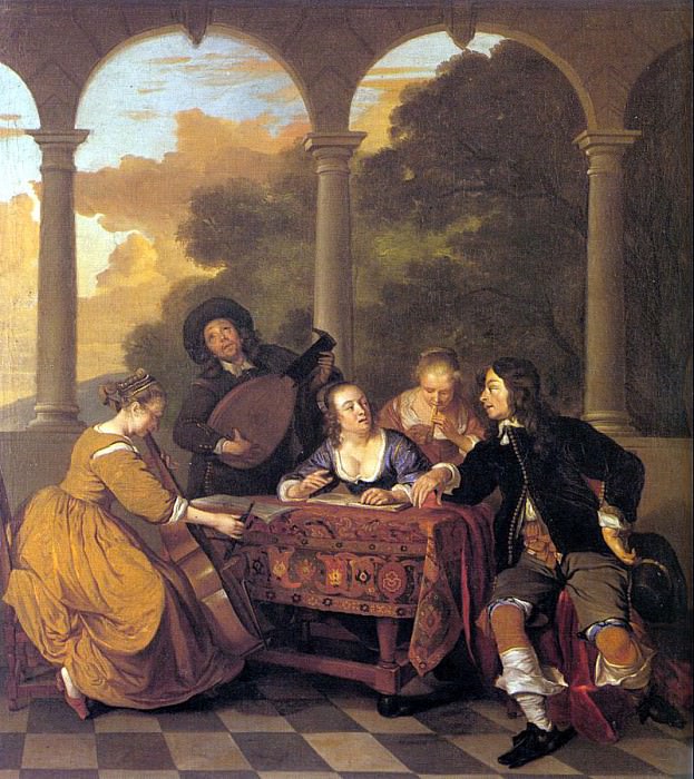 Loo, Jacob van (Flemish active in Holland, 1614-1670). Фламандские художники