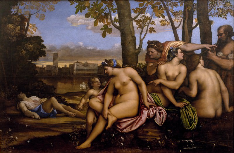 Sebastiano del Piombo - Death of Adonis. Uffizi