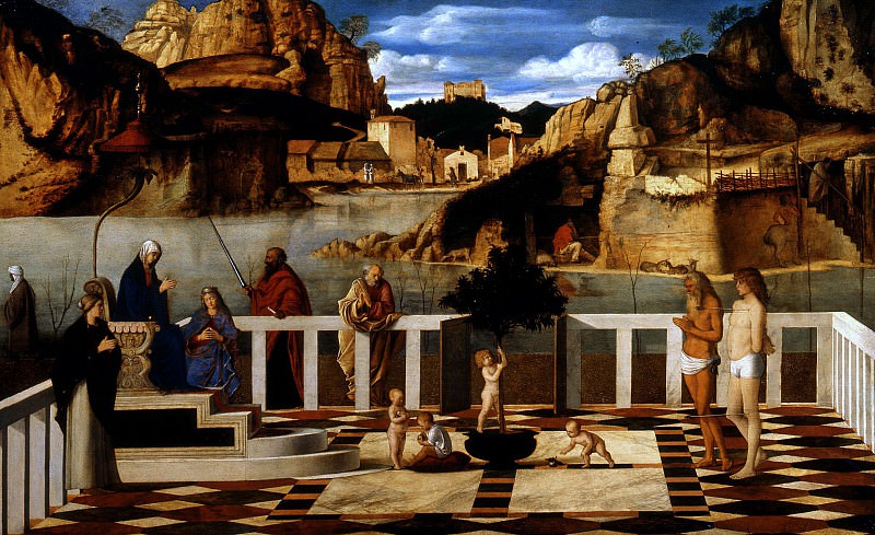 Sacred Allegory. Giovanni Bellini
