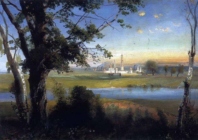 Новодевичий монастырь. 1890. Алексей Кондратьевич Саврасов
