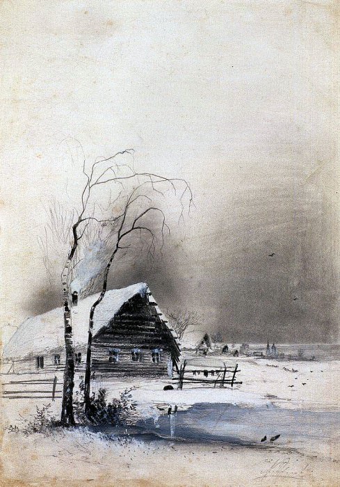 early spring. 1880-1890-e. Alexey Kondratievich Savrasov