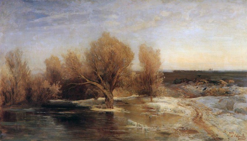 Spring. 1883. Alexey Kondratievich Savrasov