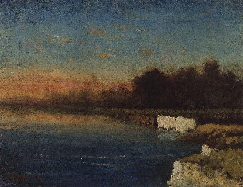 Берег реки Ве. . ги в низовьях. 1870-е. Алексей Кондратьевич Саврасов