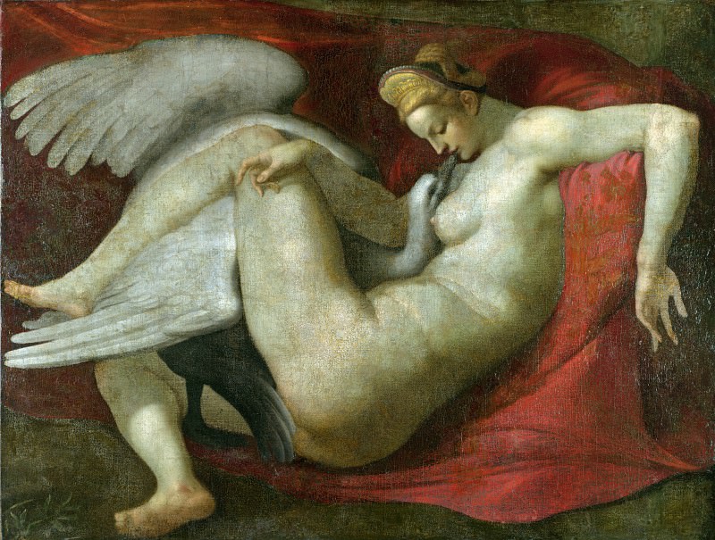After Michelangelo - Leda and the Swan. Part 1 National Gallery UK