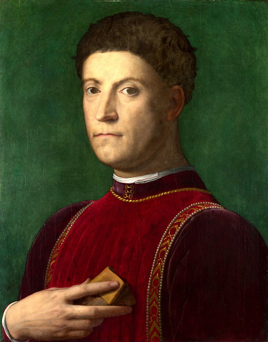 Bronzino - Portrait of Piero de Medici (The Gouty). Part 1 National Gallery UK