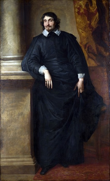 Антонис ван Дейк – Портрет аббата Скалья, Часть 1 Национальная галерея