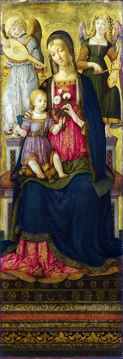 Benvenuto di Giovanni - The Virgin and Child (1). Part 1 National Gallery UK