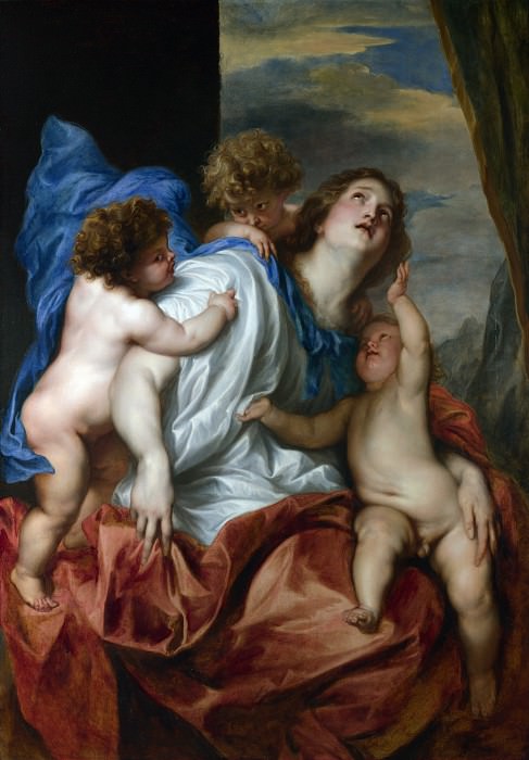 Anthony van Dyck - Charity. Part 1 National Gallery UK