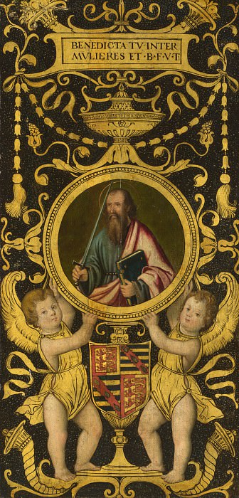Antonio de Solario - Saint Ursula (reverse). Part 1 National Gallery UK