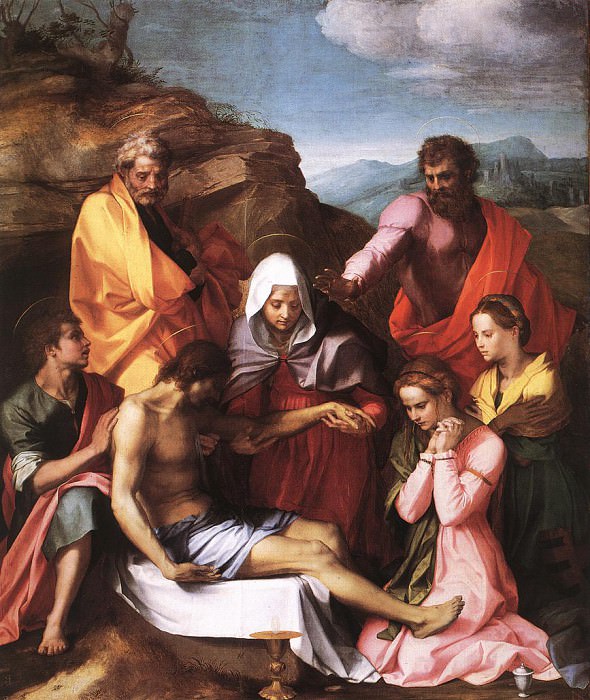 Pieta. Andrea del Sarto