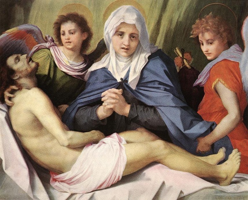 Lamentation of Christ. Andrea del Sarto