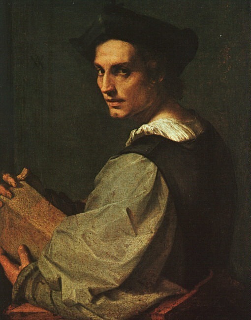 Portrait of a Young Man. Andrea del Sarto
