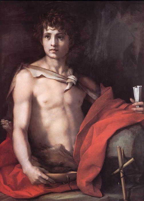 St. John the Baptist. Andrea del Sarto