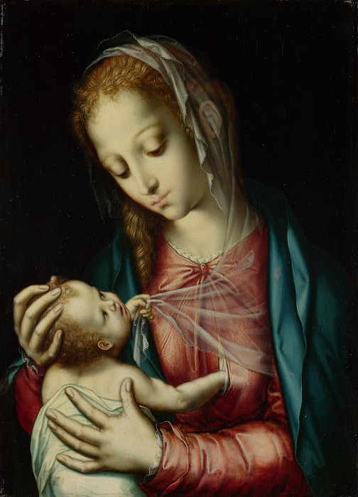 Luis de Morales - The Virgin and Child. Part 5 National Gallery UK